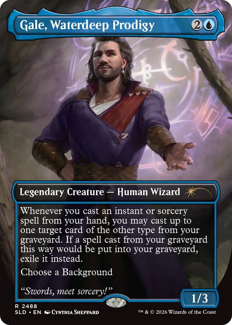 Gale, Waterdeep Prodigy [Secret Lair Drop Series] | Chromatic Games