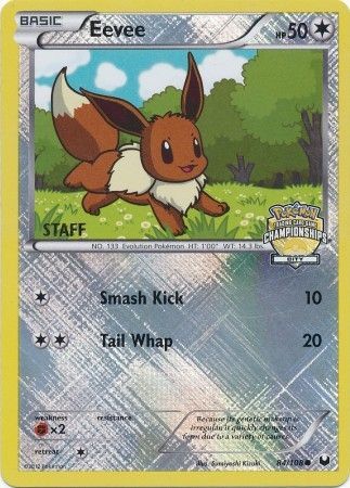 Eevee (84/108) (City Championship Staff) [League & Championship Cards] | Chromatic Games