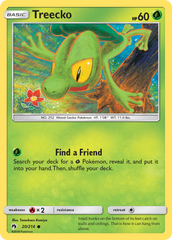 Treecko (20/214) [Sun & Moon: Lost Thunder] | Chromatic Games