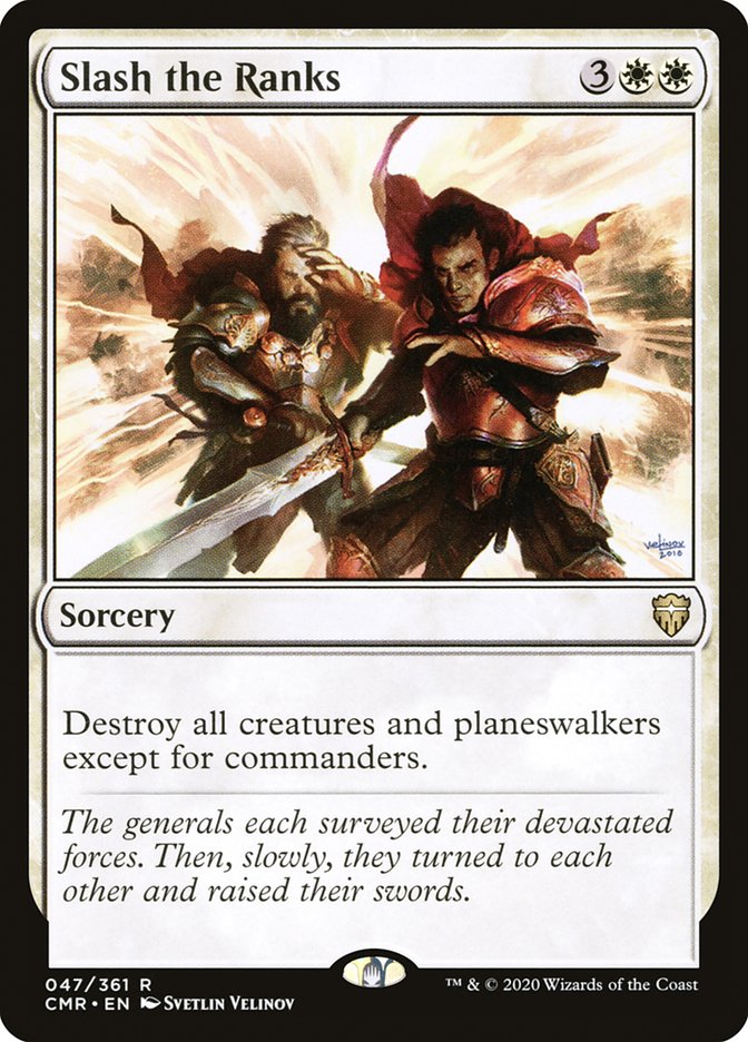Slash the Ranks 47 (Commander Legends)  - Foil | Chromatic Games