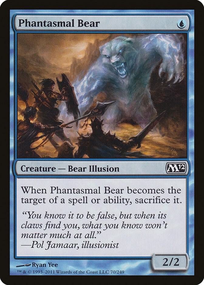 Phantasmal Bear 70/249 (Magic 2012 (M12))  | Chromatic Games