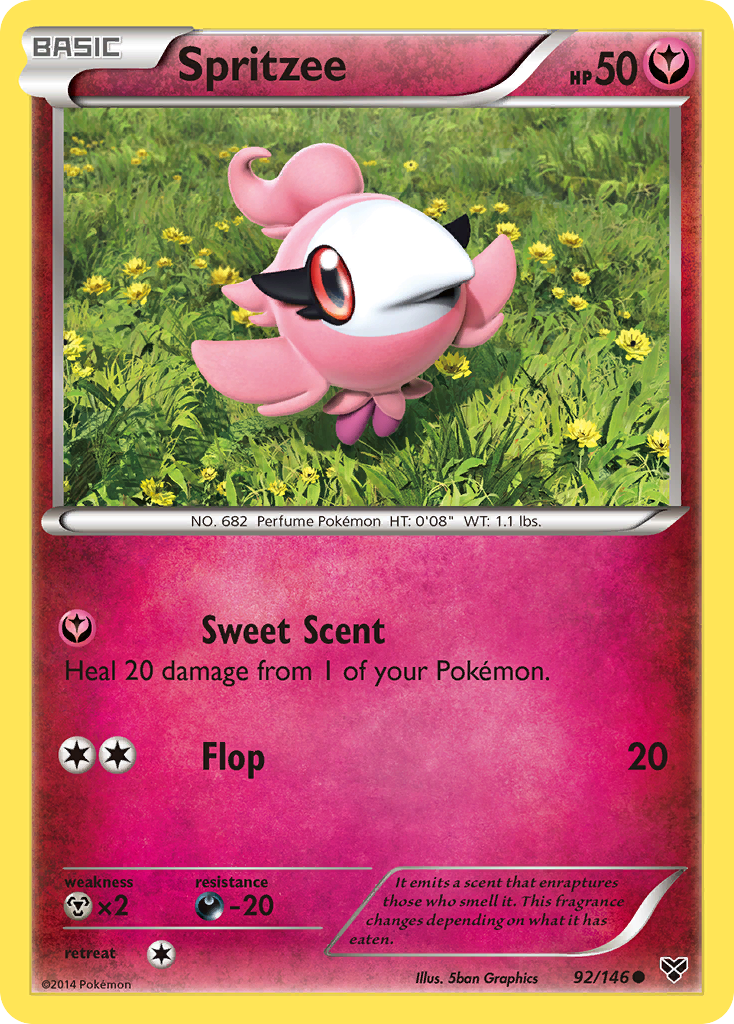 Spritzee (92/146) [XY: Base Set] | Chromatic Games