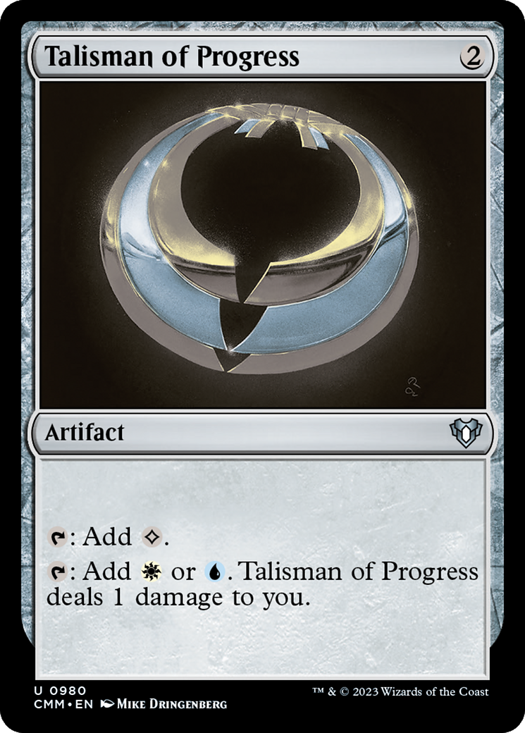 Talisman of Progress [Commander Masters] | Chromatic Games