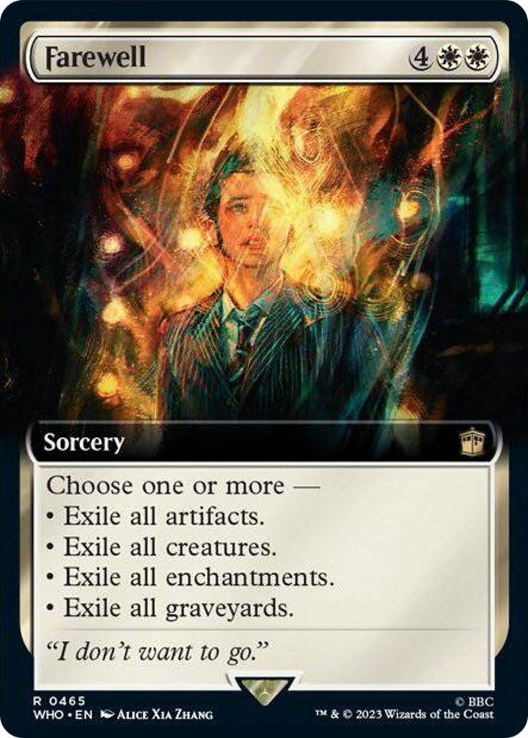 Farewell (Extended Art) [Doctor Who] | Chromatic Games