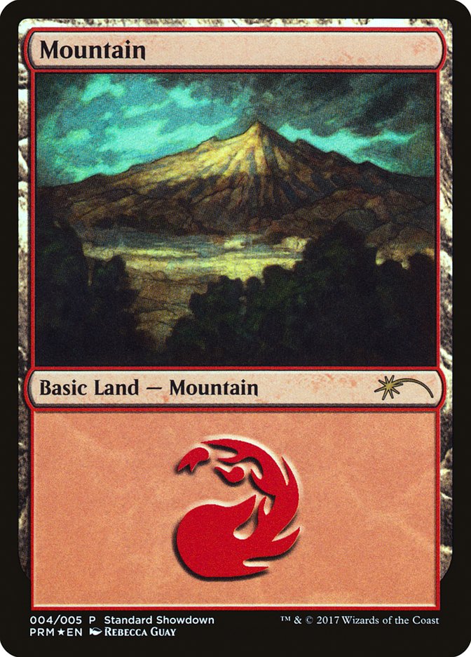 Mountain (Rebecca Guay) [Standard Showdown Promos] | Chromatic Games