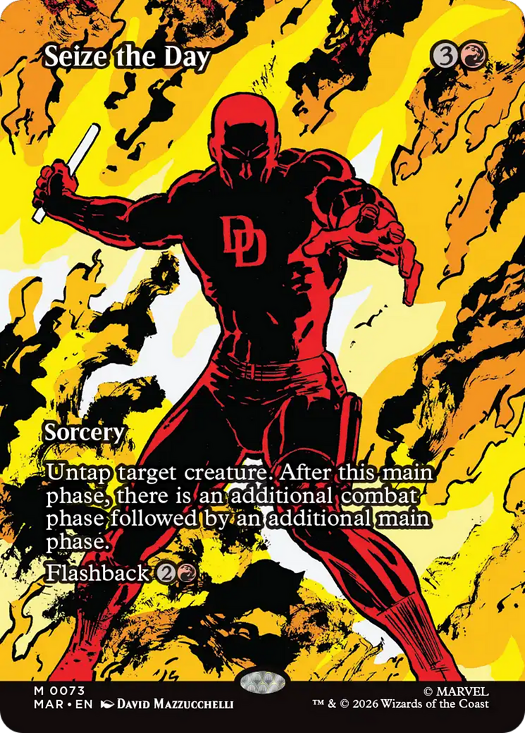 Seize the Day (Borderless) [Marvel Universe: Eternal-Legal] | Chromatic Games