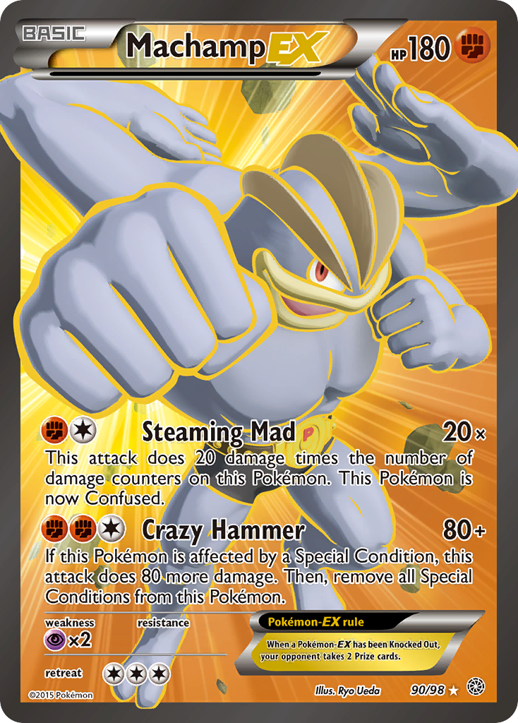 Machamp EX (90/98) [XY: Ancient Origins] | Chromatic Games