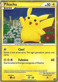 Pikachu (PW2) (Italian) [Pikachu World Collection Promos] | Chromatic Games