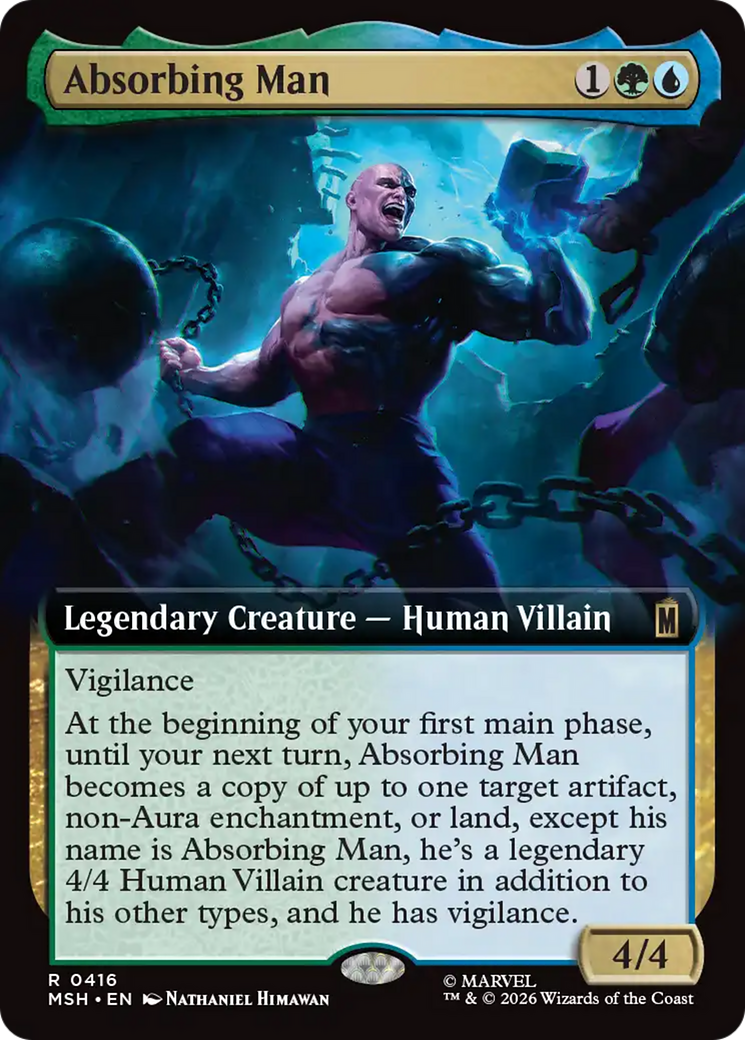 Absorbing Man (Extended Art) [Marvel Super Heroes] | Chromatic Games