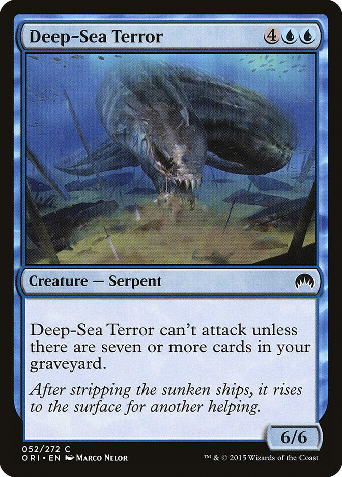 Deep-Sea Terror 52/272 (Magic Origins)  | Chromatic Games