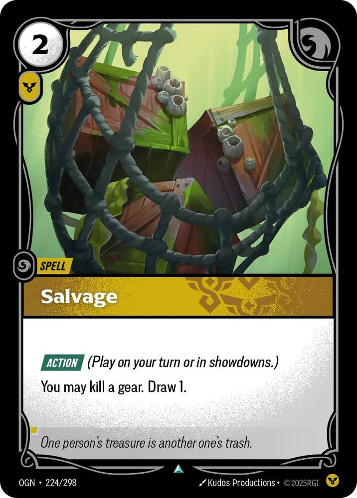 Salvage 224/298 (Origins)  | Chromatic Games