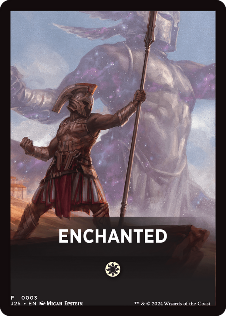 Enchanted Theme Card [Foundations Jumpstart Front Cards] | Chromatic Games