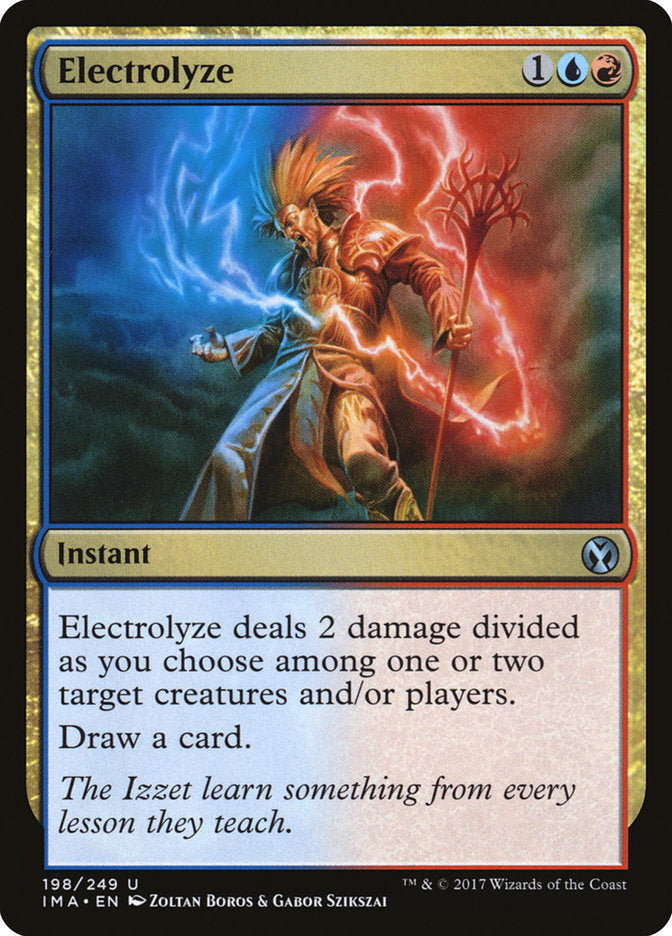Electrolyze 198/249 (Iconic Masters)  | Chromatic Games