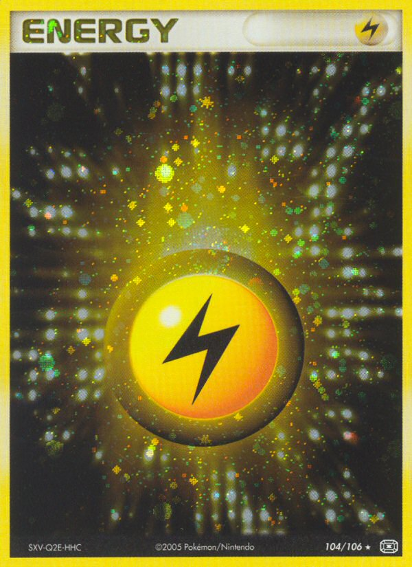 Lightning Energy (104/106) [EX: Emerald] | Chromatic Games