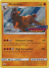 Mudsdale (SM20) (Staff Prerelease Promo) [Sun & Moon: Black Star Promos] | Chromatic Games