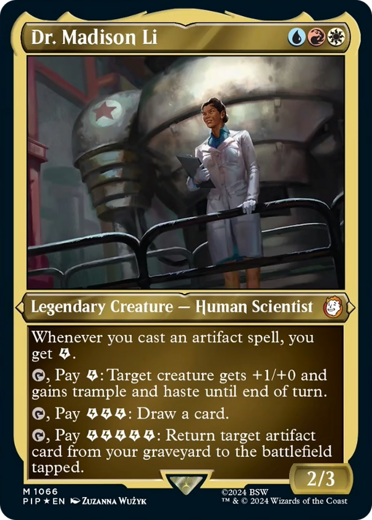 Dr. Madison Li (Display Commander) [Fallout] | Chromatic Games