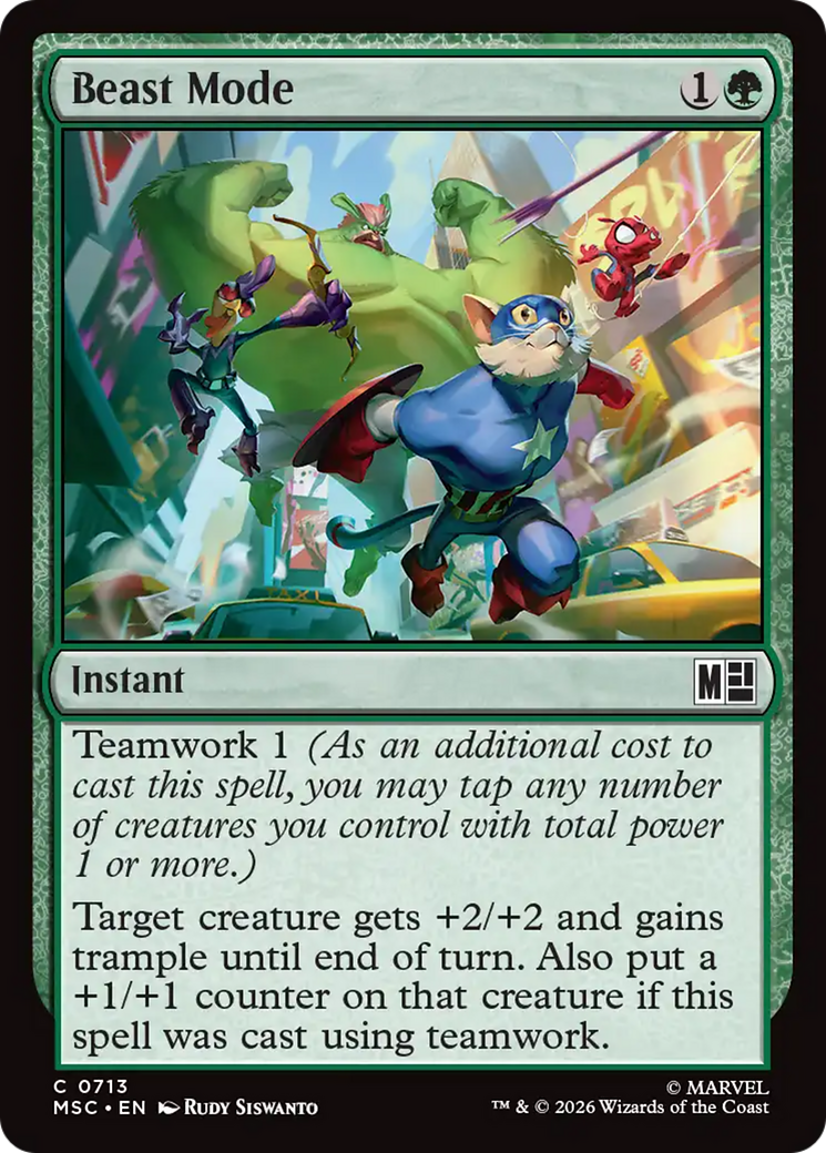Beast Mode [Marvel Super Heroes Commander] | Chromatic Games