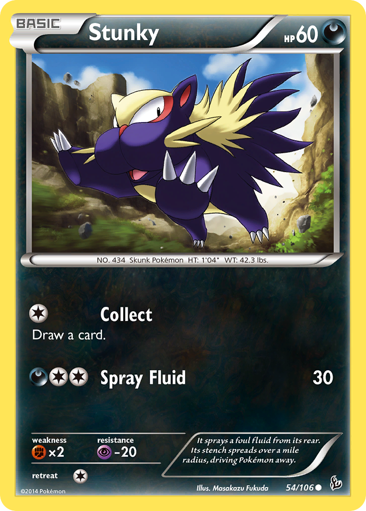 Stunky (54/106) [XY: Flashfire] | Chromatic Games