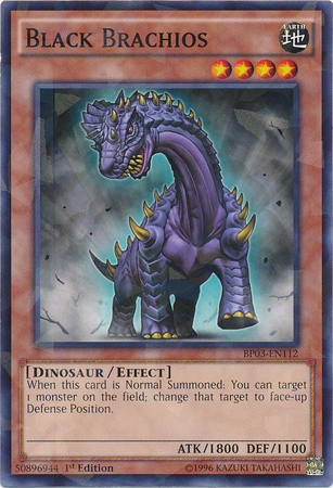 Black Brachios [BP03-EN112] Shatterfoil Rare | Chromatic Games