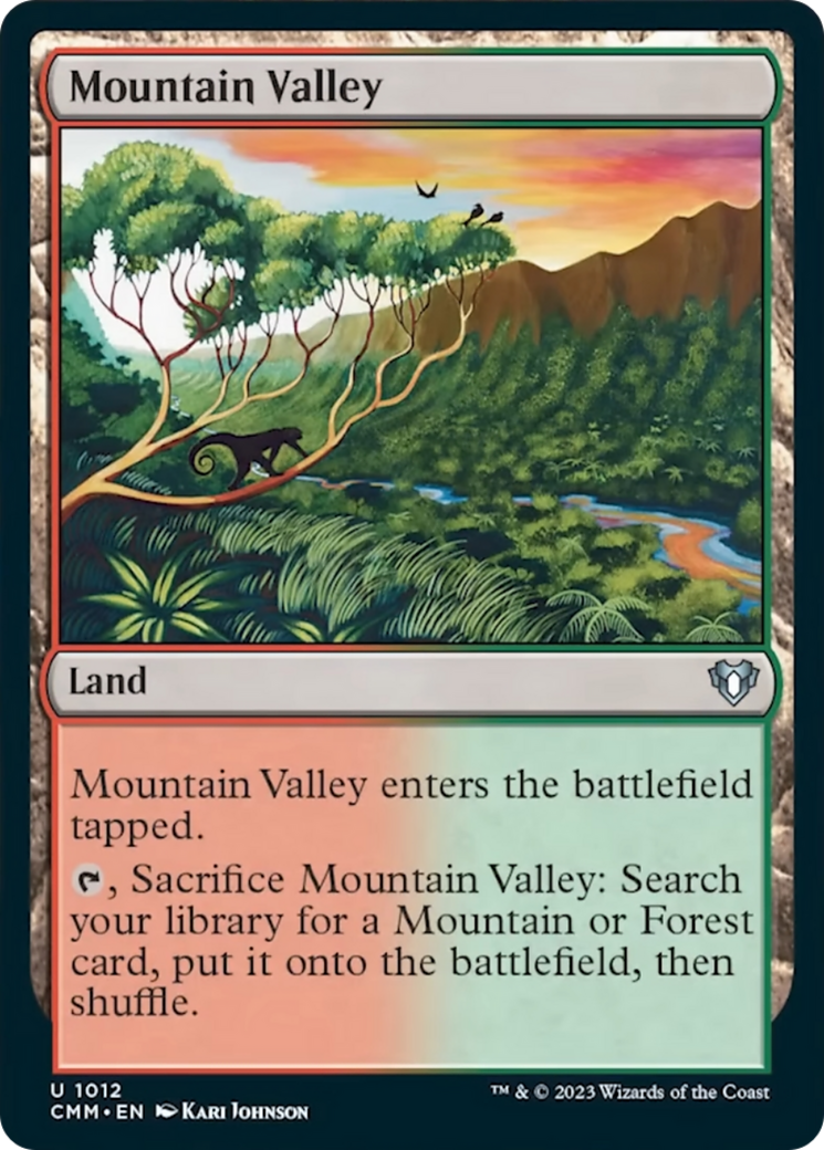 Mountain Valley [Commander Masters] | Chromatic Games