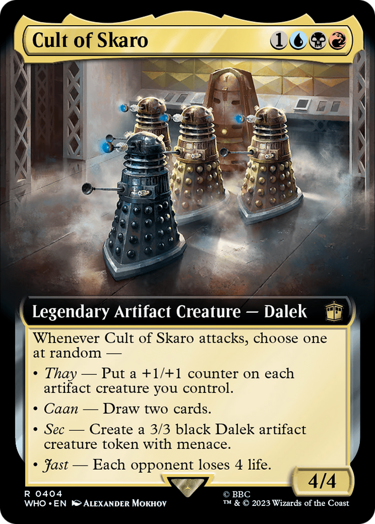 Cult of Skaro (Extended Art) [Doctor Who] | Chromatic Games