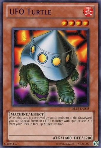 UFO Turtle (Purple) [DL12-EN002] Rare | Chromatic Games