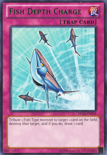 Fish Depth Charge (Green) [DL14-EN018] Rare | Chromatic Games