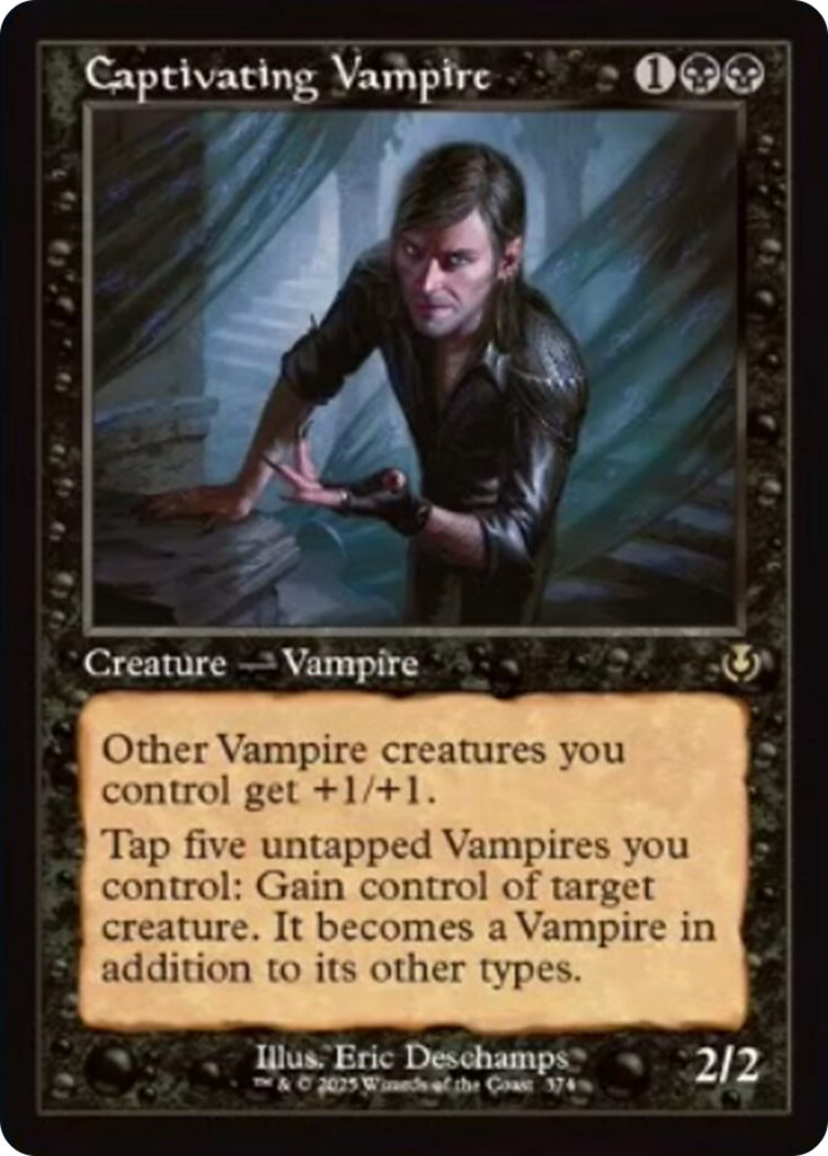 Captivating Vampire (Retro Frame) [Innistrad Remastered] | Chromatic Games