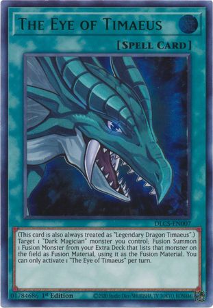 The Eye of Timaeus (Green) [DLCS-EN007] Ultra Rare | Chromatic Games