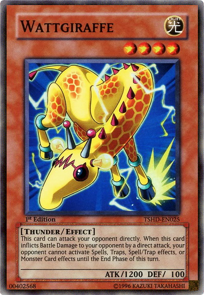 Wattgiraffe [TSHD-EN025] Super Rare | Chromatic Games