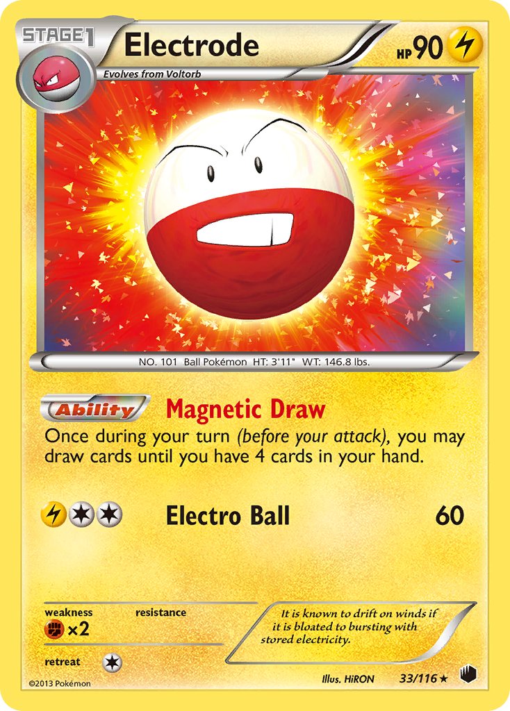 Electrode (33/116) (Theme Deck Exclusive) [Black & White: Plasma Freeze] | Chromatic Games