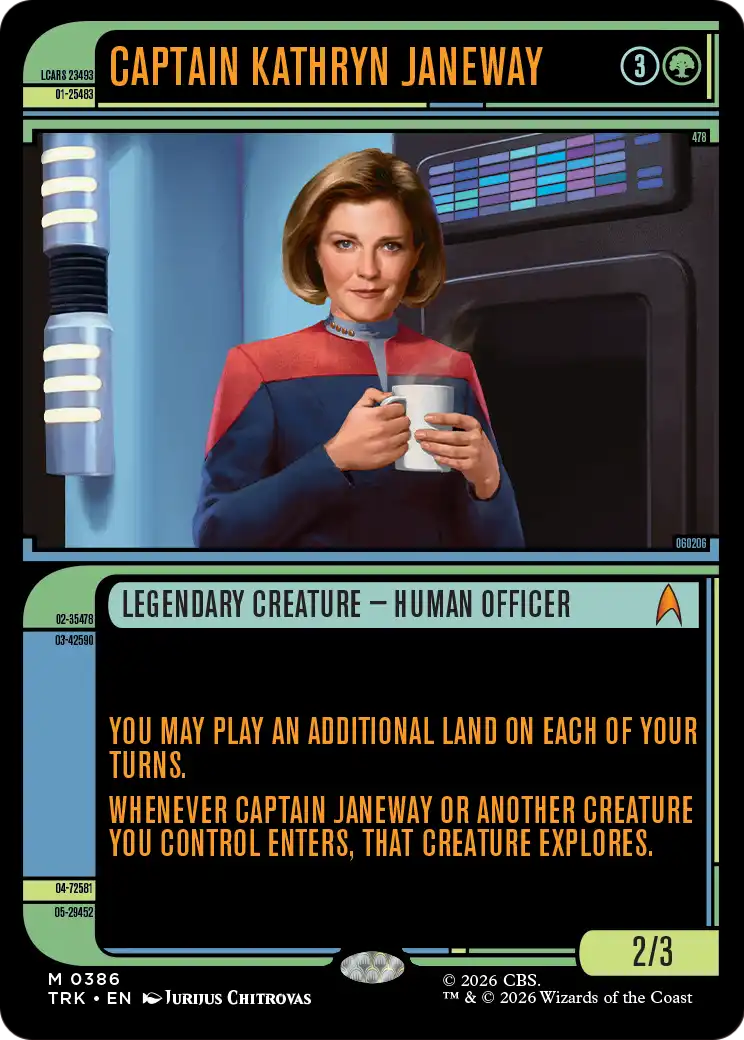 Captain Kathryn Janeway (Showcase) [Star Trek] | Chromatic Games