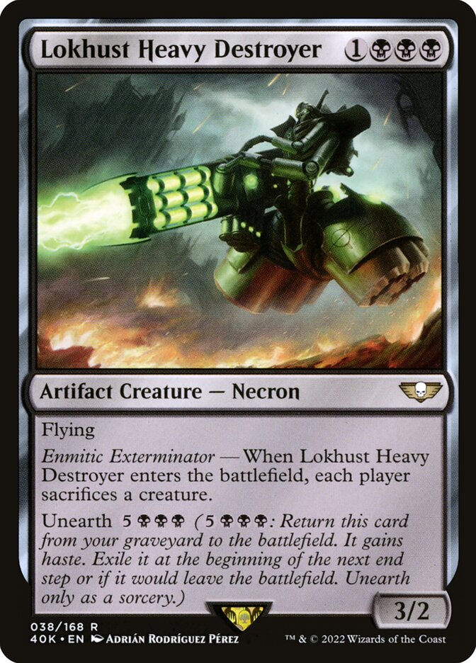 Lokhust Heavy Destroyer 38/617 (Universes Beyond: Warhammer 40,000)  | Chromatic Games