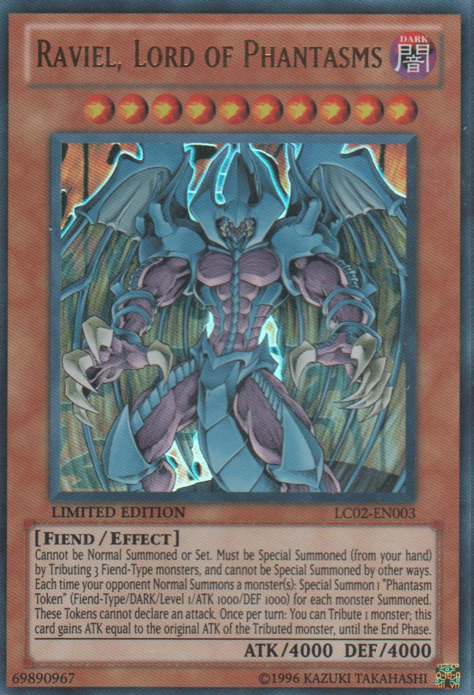 Raviel, Lord of Phantasms [LC02-EN003] Ultra Rare | Chromatic Games