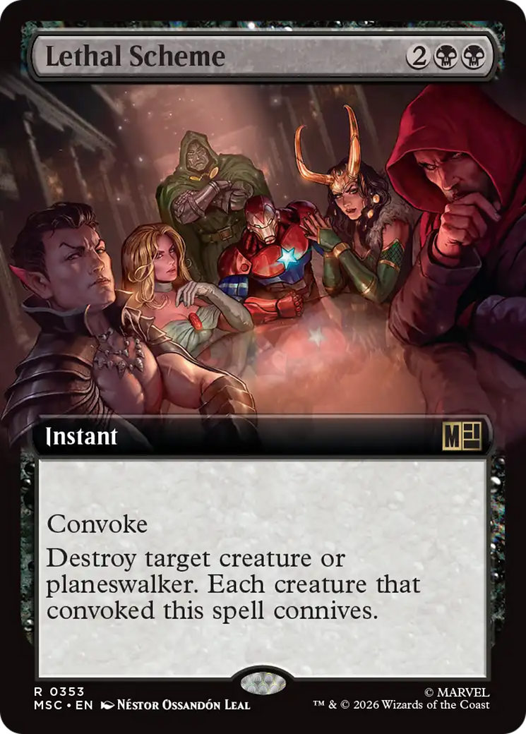 Lethal Scheme (Extended Art) [Marvel Super Heroes Commander] | Chromatic Games