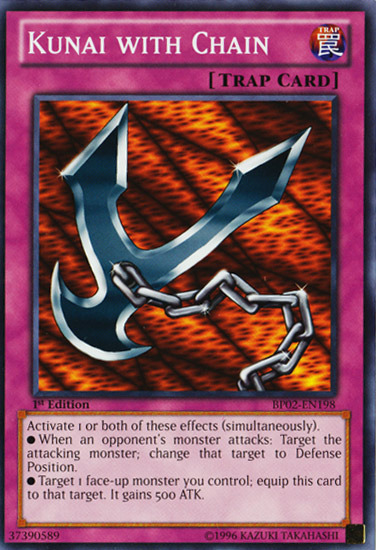 Kunai with Chain [BP02-EN198] Common | Chromatic Games