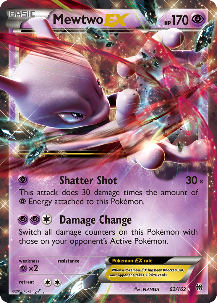 Mewtwo EX (62/162) [XY: BREAKthrough] | Chromatic Games