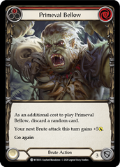 Primeval Bellow (Red) [U-WTR035] (Welcome to Rathe Unlimited)  Unlimited Normal | Chromatic Games