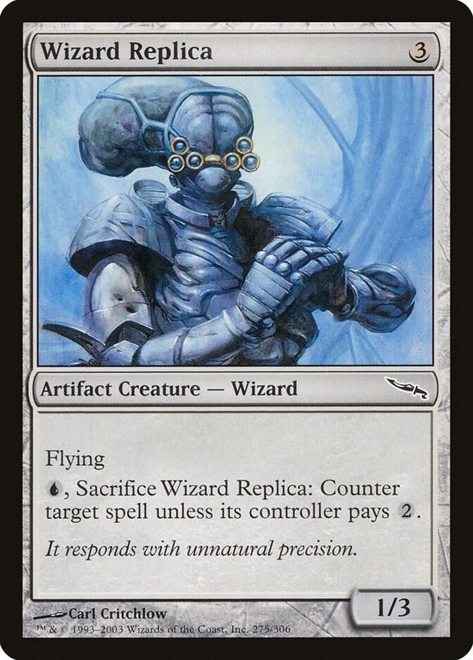 Wizard Replica 275/306 (Mirrodin)  | Chromatic Games