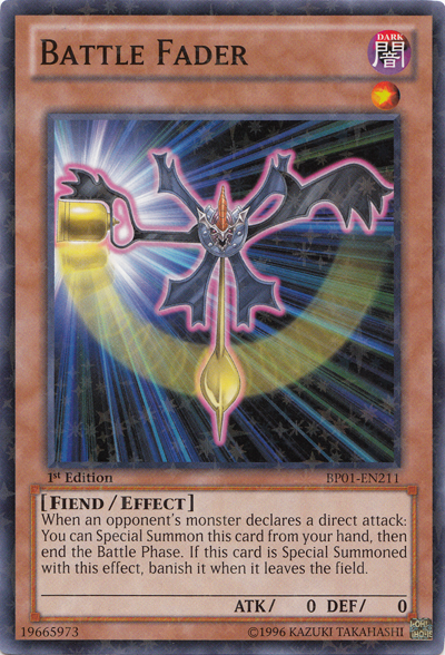 Battle Fader [BP01-EN211] Starfoil Rare | Chromatic Games