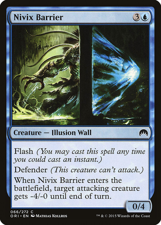 Nivix Barrier 66/272 (Magic Origins)  | Chromatic Games