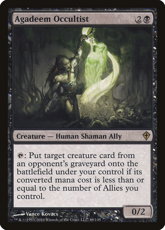 Agadeem Occultist 48/145 (Worldwake)  | Chromatic Games
