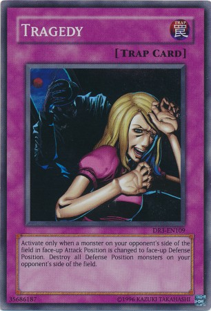 Tragedy [DR3-EN109] Super Rare | Chromatic Games