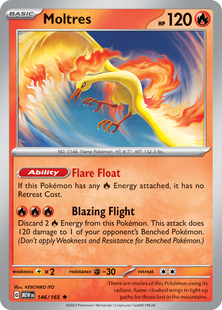 Moltres (146/165) [Scarlet & Violet 151] | Chromatic Games