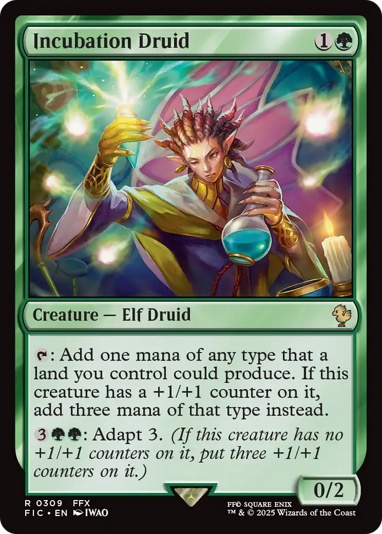 Incubation Druid [FINAL FANTASY Commander] | Chromatic Games