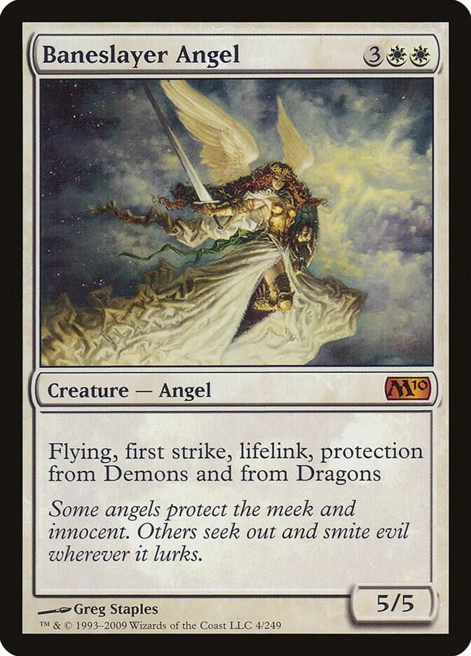 Baneslayer Angel 4/249 (Magic 2010 (M10))  | Chromatic Games