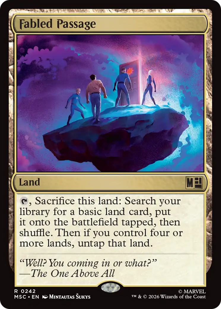 Fabled Passage [Marvel Super Heroes Commander] | Chromatic Games