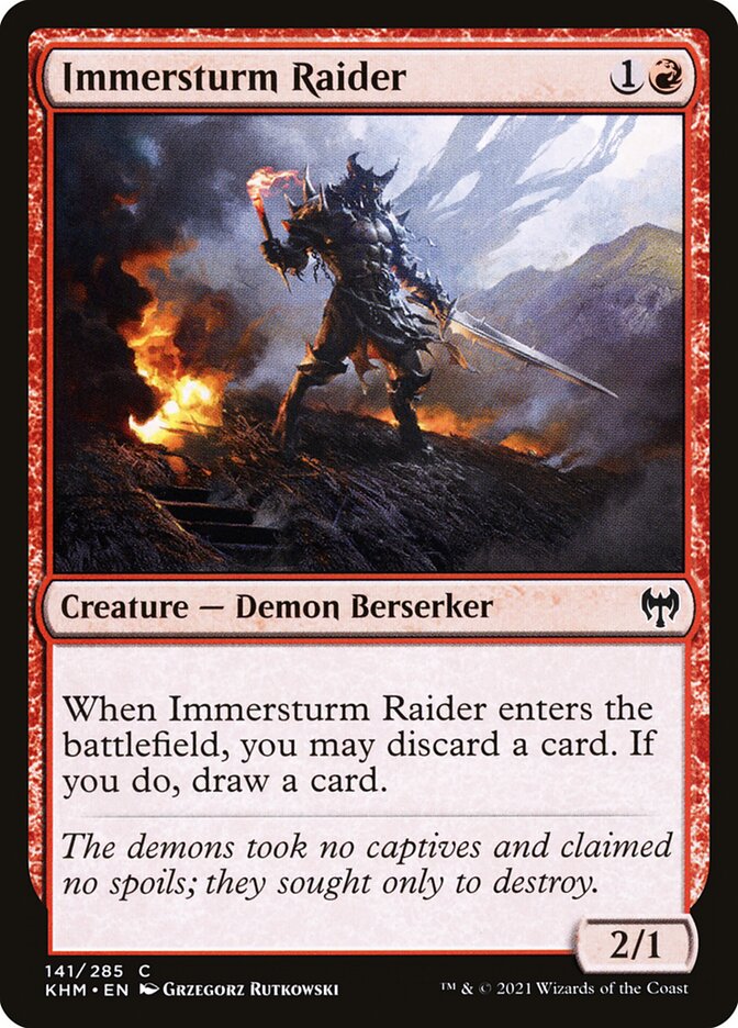 Immersturm Raider 141/285 (Kaldheim)  | Chromatic Games