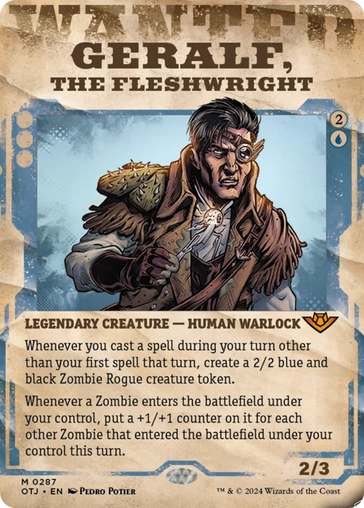 Geralf, the Fleshwright (Showcase) [Outlaws of Thunder Junction] | Chromatic Games