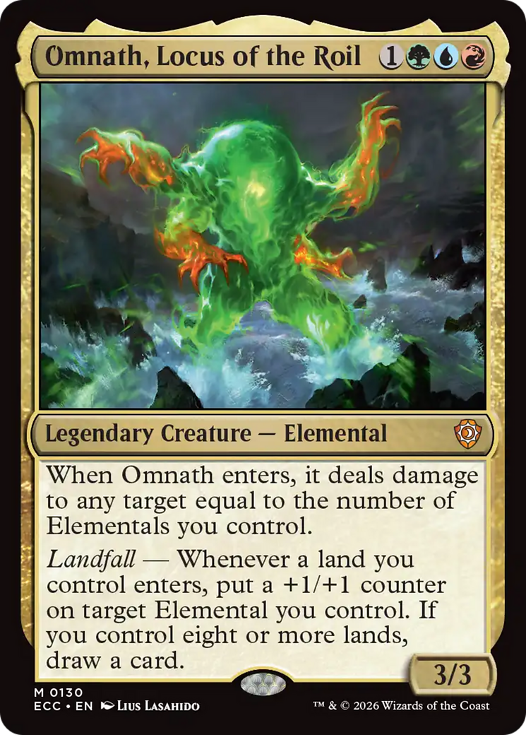 Omnath, Locus of the Roil [Lorwyn Eclipsed Commander] | Chromatic Games